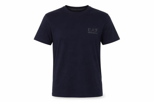 EA7 Emporio Armani Men’s Black S Slim Fit Logo Crew Neck T-Shirt