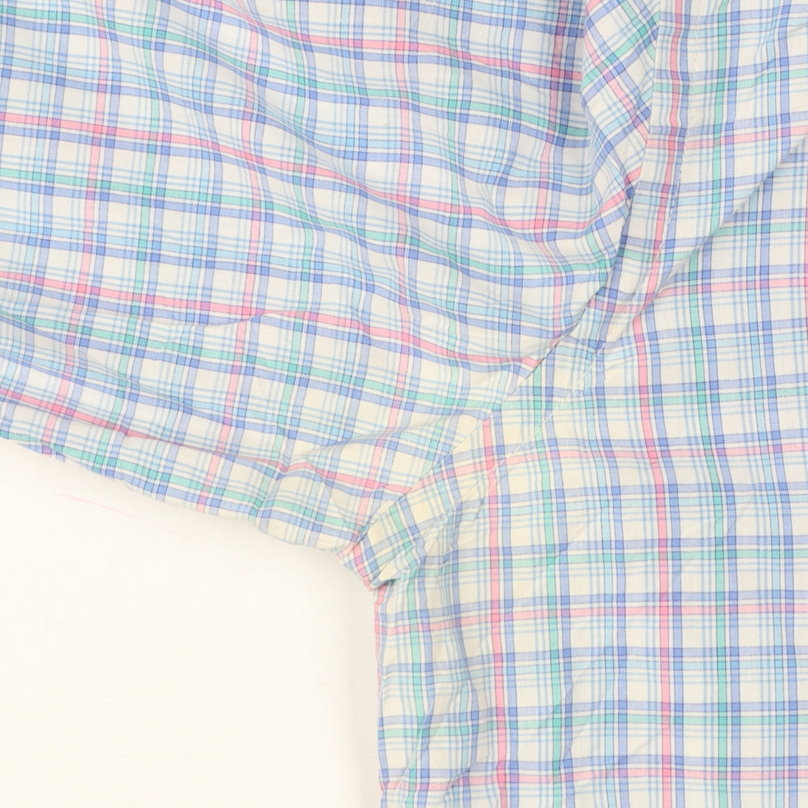 Hackett London Men’s Blue Check Slim Fit Cotton Shirt Medium