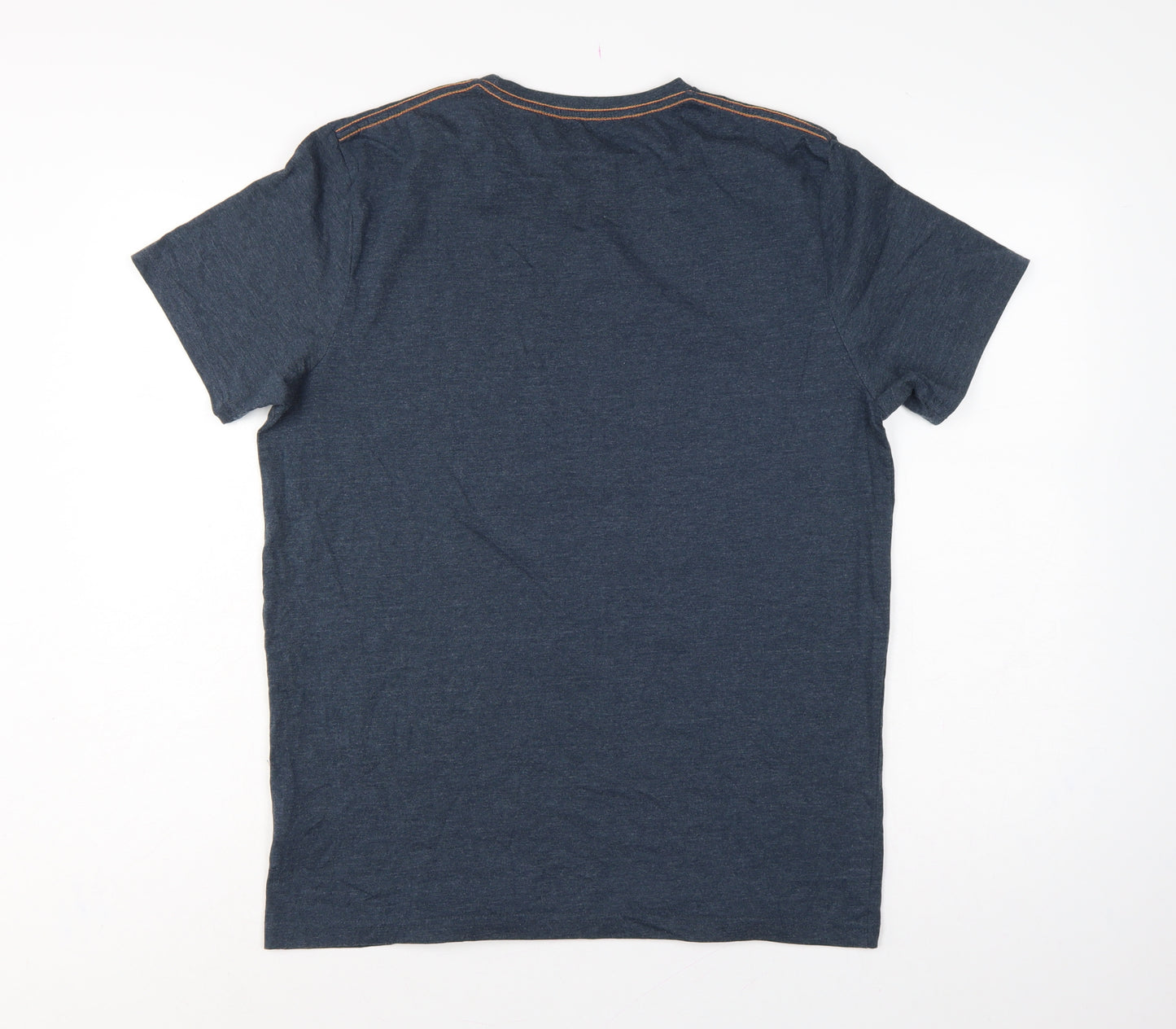 Weird Fish Men's Navy M Graphic Print Organic Cotton T-Shirt