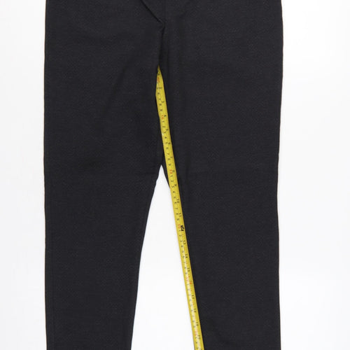 DKNY Jeans Women’s Black M Herringbone Stretch Pocket Leggings