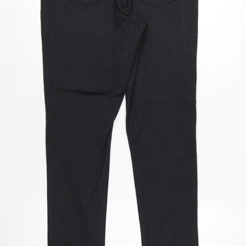 DKNY Jeans Women’s Black M Herringbone Stretch Pocket Leggings
