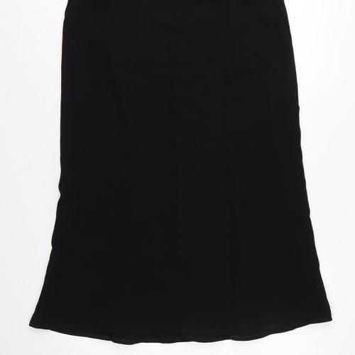 Precis Petite Women Black UK 12 Flared Long Lined Skirt