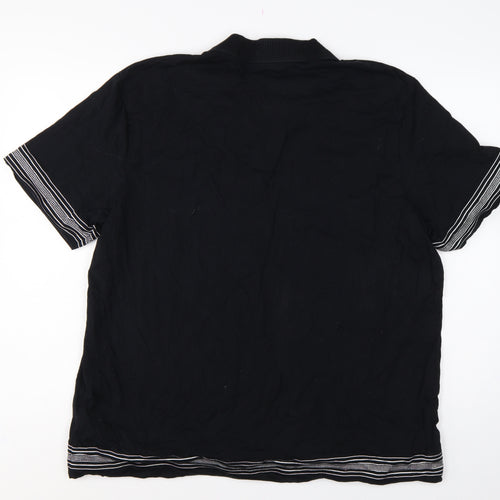 Marks & Spencer Autograph Men’s Black XL Supima Cotton Polo Shirt