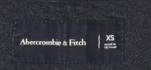Abercrombie & Fitch Men’s Blue XS Logo Graphic Long Sleeve T-Shirt