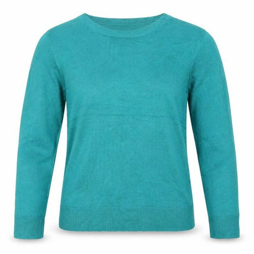 Marks & Spencer Women Green Size 12 Crew Neck Knit Pullover Jumper