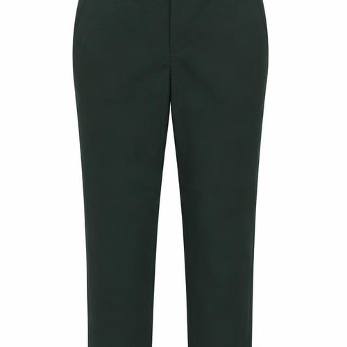 Zara Women’s Green L Slim Tapered Tailored Dress Trousers