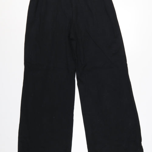 Marks and Spencer Women’s Black Size 12 Wide Leg Dress Trousers
