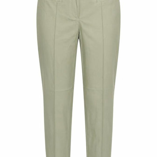 Marc Aurel Women Green UK 10 Slim Tapered Tailored Dress Trousers