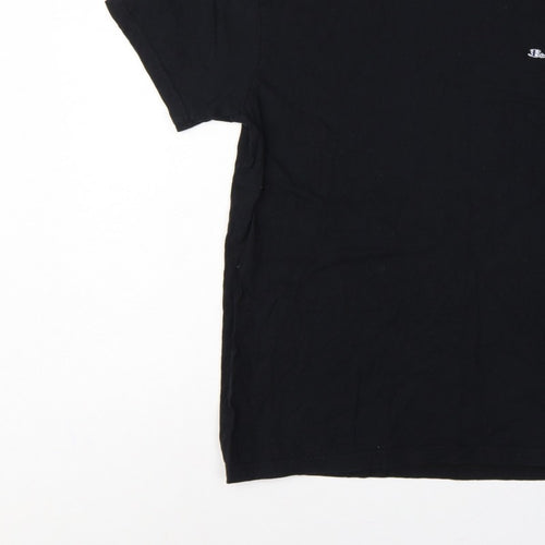 Ben Sherman Men's Black M Logo Crew Neck Short Sleeve T-Shirt