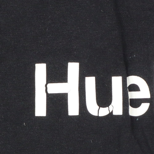 Huel Men’s Black M Slim Fit Logo Graphic Crew Neck Stretch T-Shirt