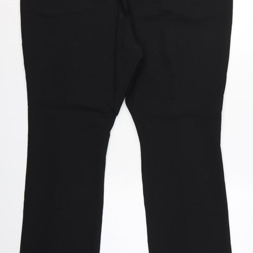 Marks and Spencer Autograph Women's Black UK 22 Flared Trousers