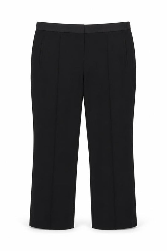 Marks and Spencer Autograph Women's Black UK 22 Flared Trousers
