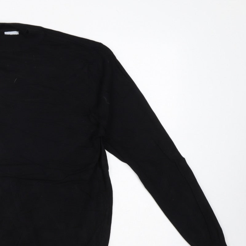 Additional view of Zara Men’s Black, size S, Crew Neck Knit jumper