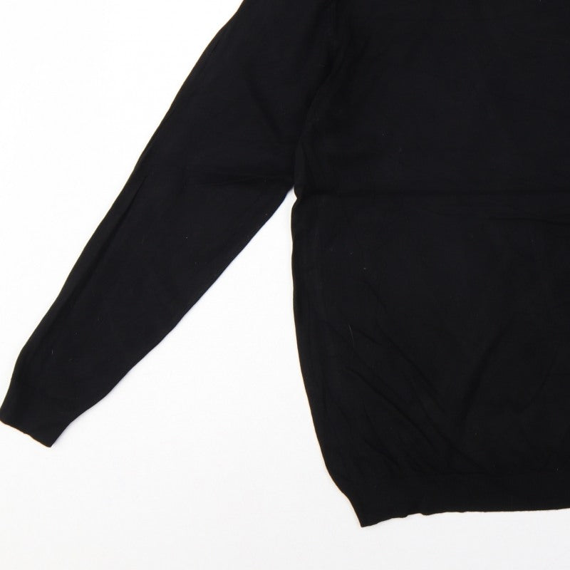 Additional view of Zara Men’s Black, size S, Crew Neck Knit jumper