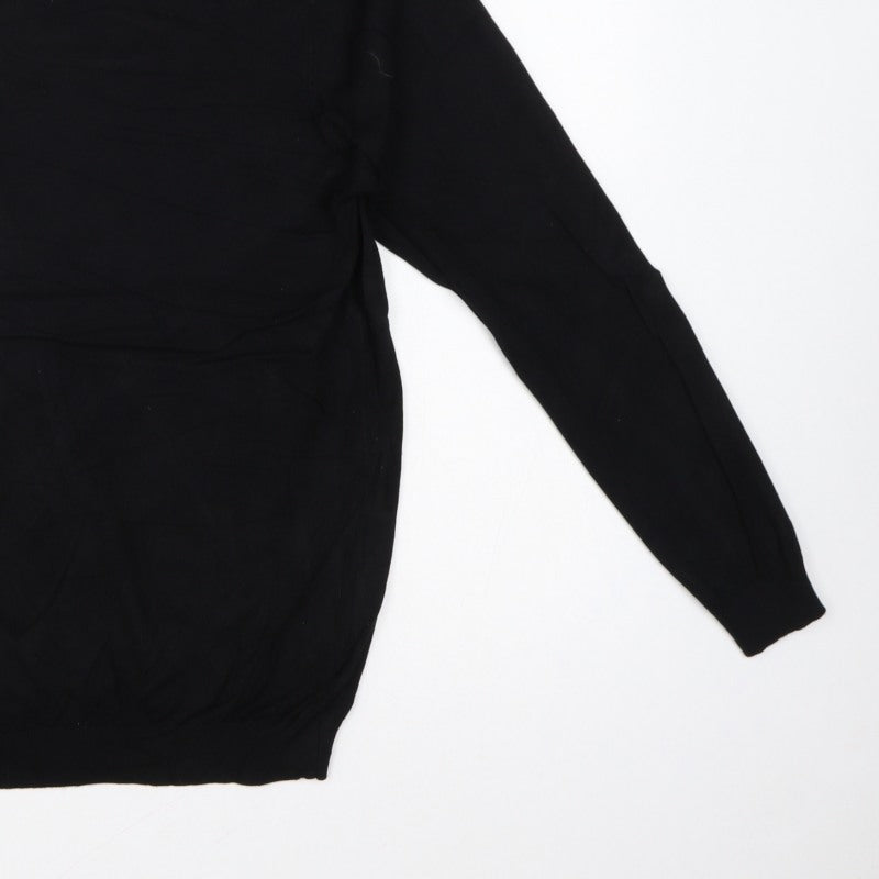 Additional view of Zara Men’s Black, size S, Crew Neck Knit jumper