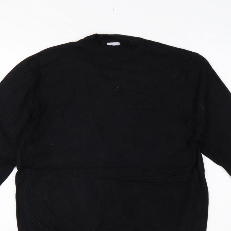 Additional view of Zara Men’s Black, size S, Crew Neck Knit jumper
