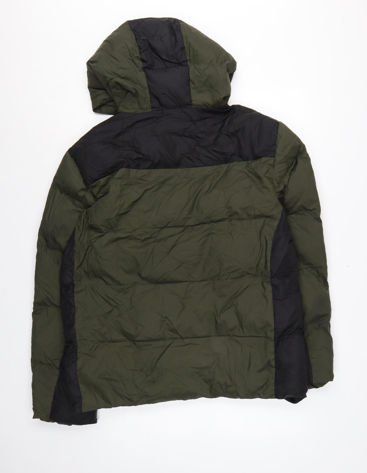 Galtsand Men’s Green Black M Hooded Puffer Jacket Insulated