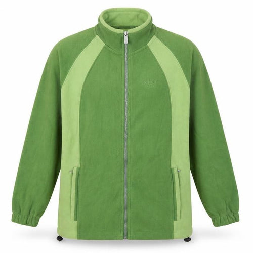 Cotton Traders Men’s Green S Fleece Full Zip Outdoor Jacket