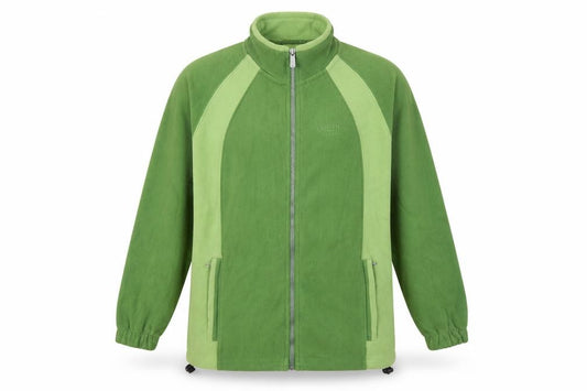 Cotton Traders Men’s Green S Fleece Full Zip Outdoor Jacket