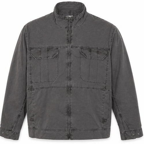 Marks & Spencer Men’s Beige 2XL Cotton Full Zip Utility Jacket