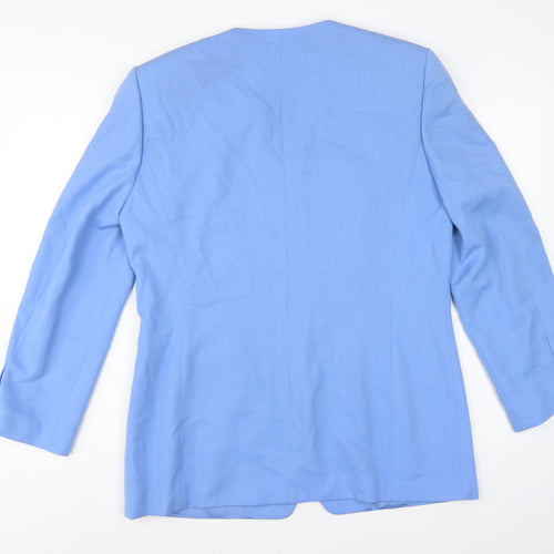Bianca Women’s Blue UK 12 Long Tailored 5 Button Blazer