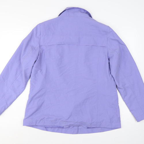 Marks and Spencer Women’s Purple UK 14 Classic Collared Jacket