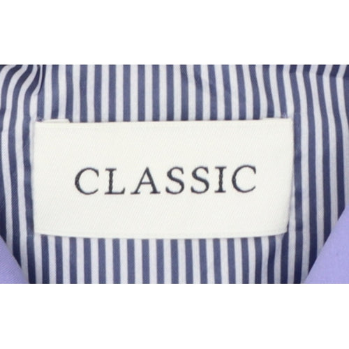 Marks and Spencer Women’s Purple UK 14 Classic Collared Jacket