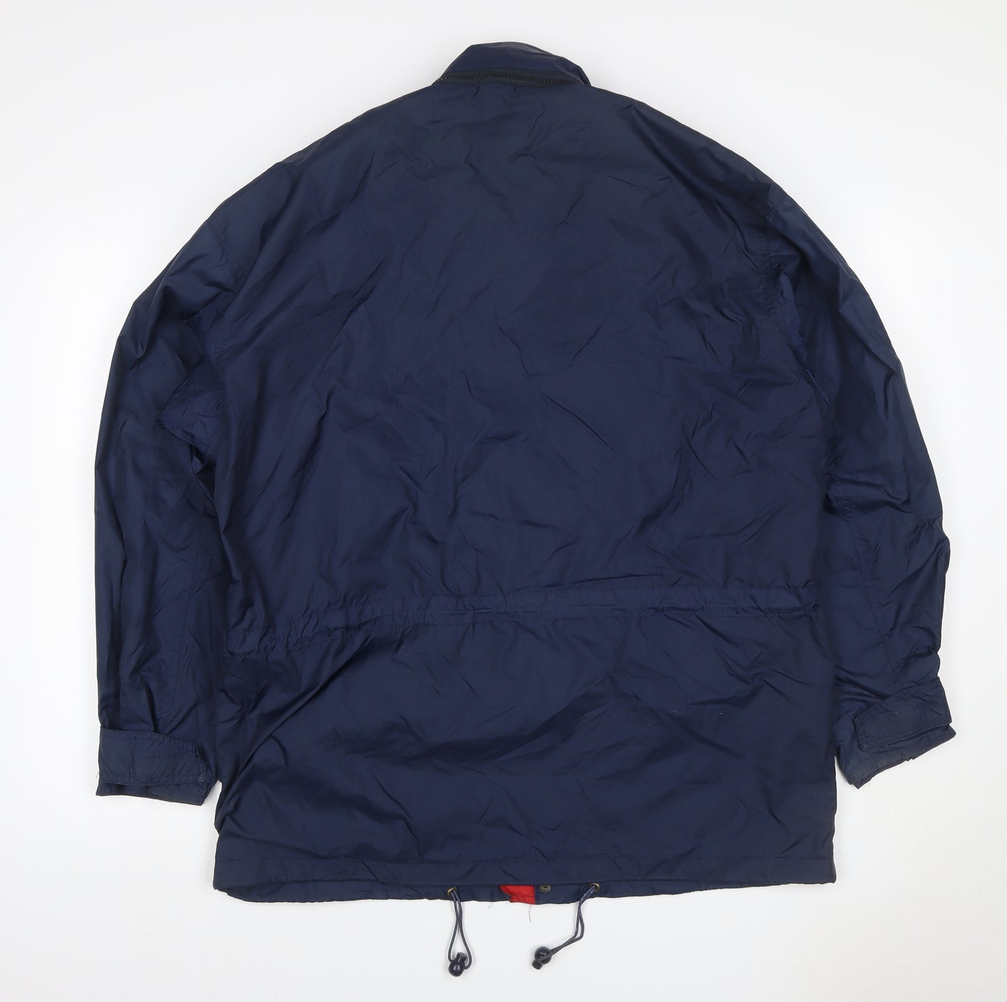 Pinter Mens Blue M Basic Jacket Australia Embroidered Zip Coat