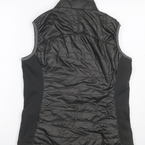 REI Unisex Adults Black M Quilted Puffer Waistcoat Gilet