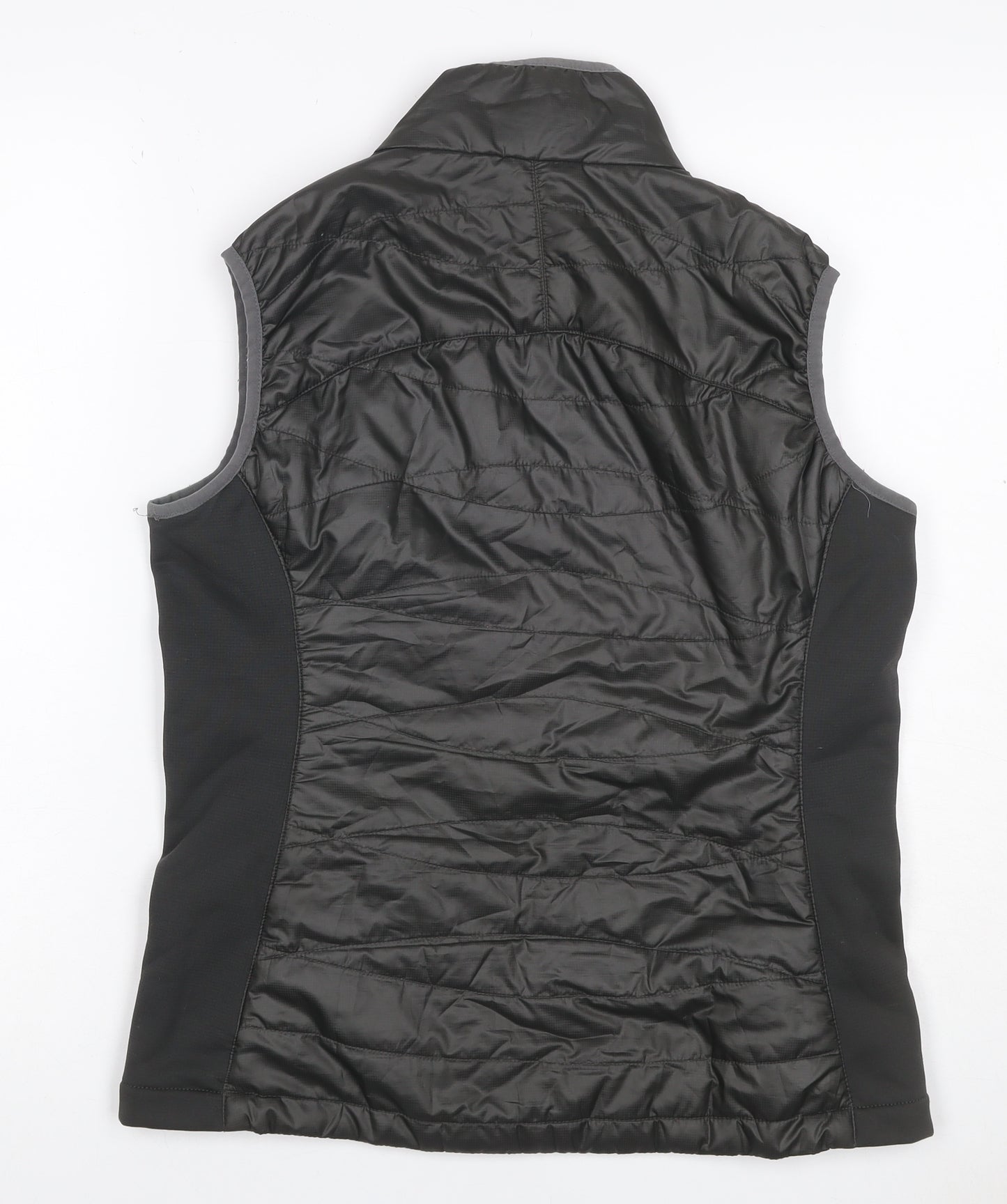 REI Unisex Adults Black M Quilted Puffer Waistcoat Gilet