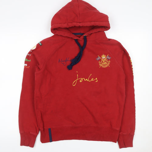 Joules Mary King Women’s Red UK 12 Team GB Britain Pullover Hoodie