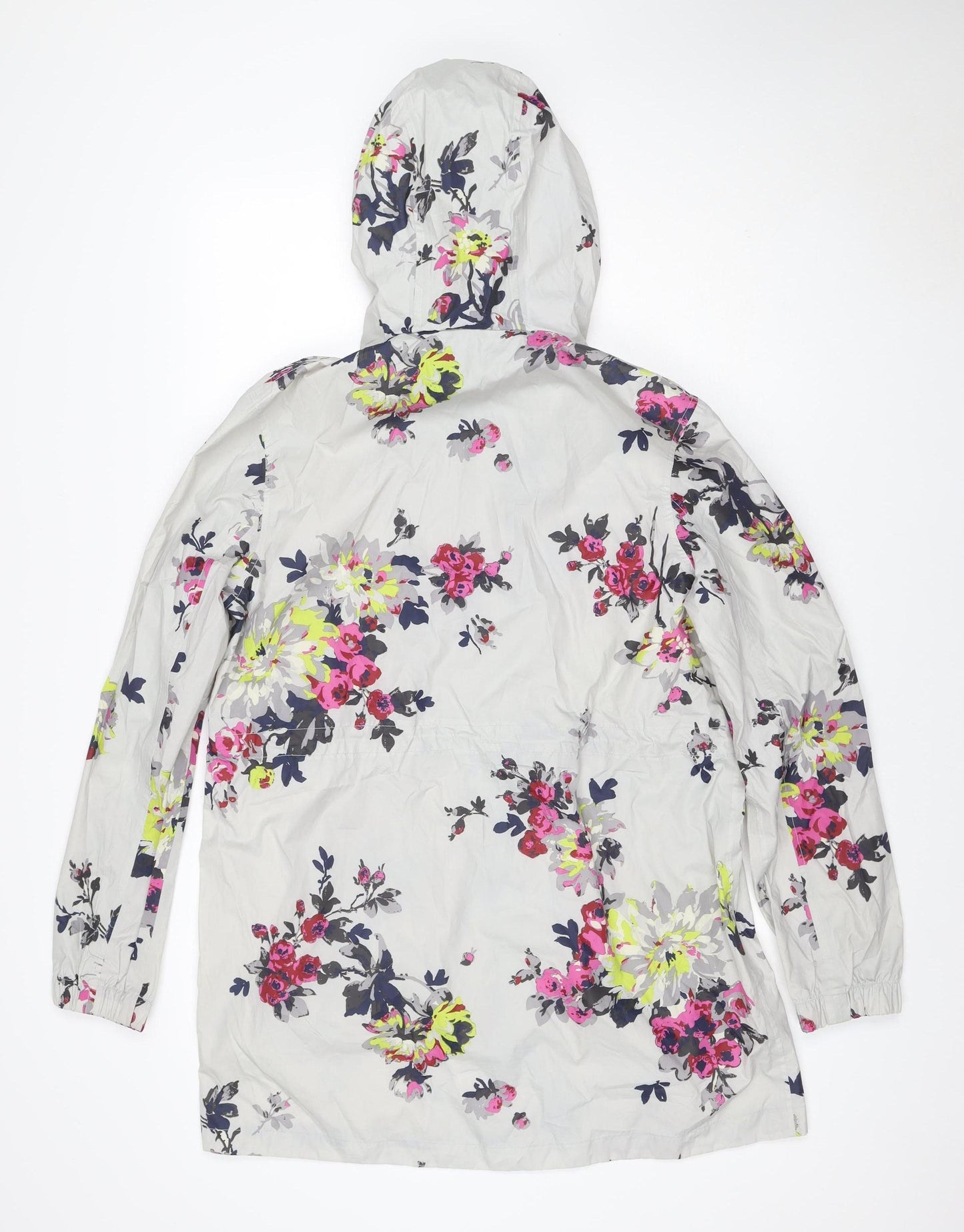 Joules Women’s Multicoloured UK 12 Floral Right as Rain Hooded Jacket