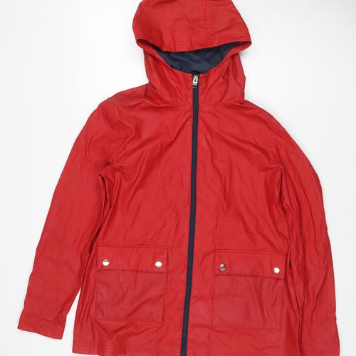 Tokyo Laundry Women’s Red UK 12 Hooded Zip Jacket