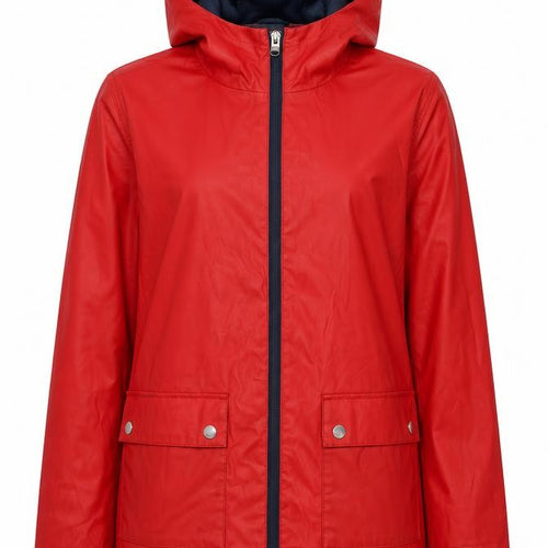 Tokyo Laundry Women’s Red UK 12 Hooded Zip Jacket