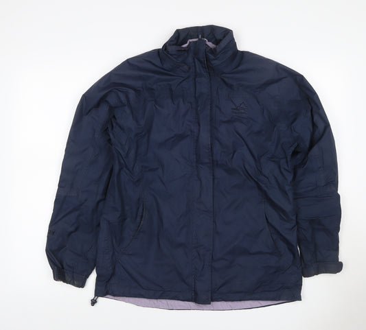 Peter Storm Women’s Blue UK 12 Hooded Waterproof Jacket Stormtech