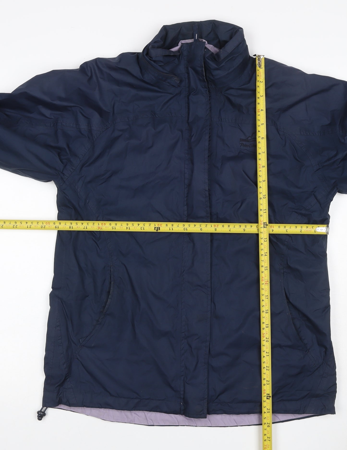 Peter Storm Women’s Blue UK 12 Hooded Waterproof Jacket Stormtech