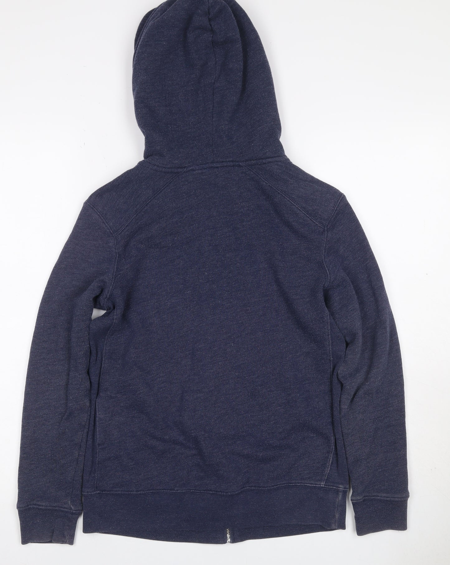 Levi's Women’s Blue Full Zip Hoodie Size S Logo Fleece