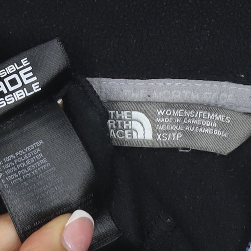 The North Face Women’s Black XS Fleece Full Zip Outdoor Jacket