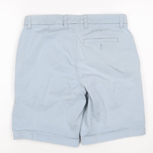 Ben Sherman Men’s Blue Chino Shorts Size 32 Cotton Stretch