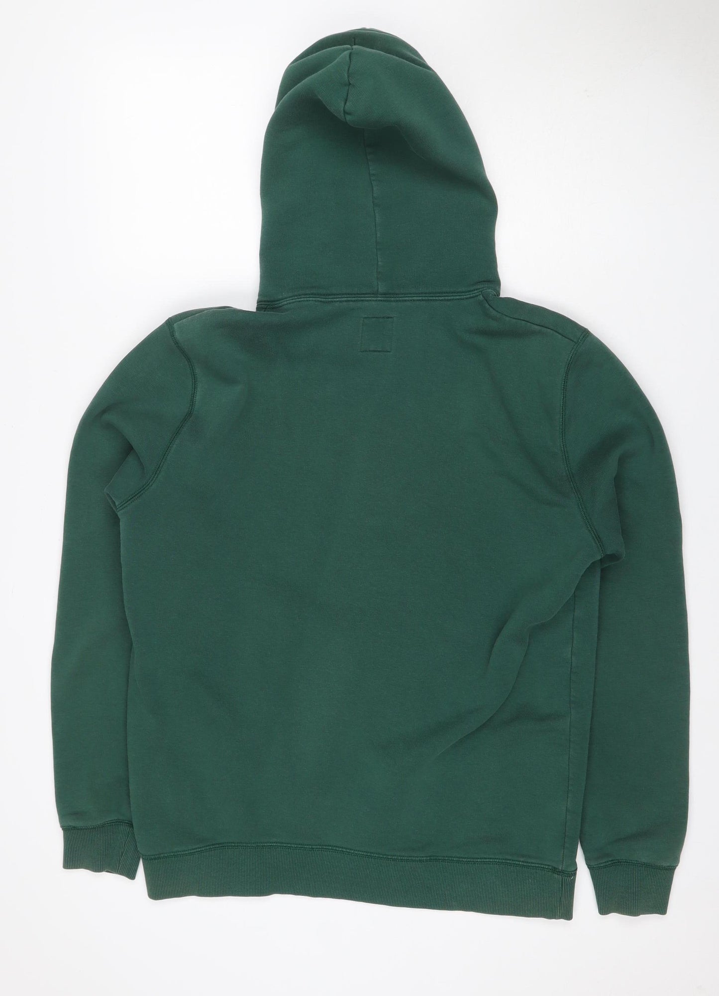 Jack Wills Men’s Green M Pullover Hoodie Logo Graphic Fleece