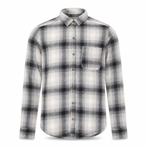 Hollister Men’s Grey Plaid Cotton Button-Up Shirt XS Long Sleeve
