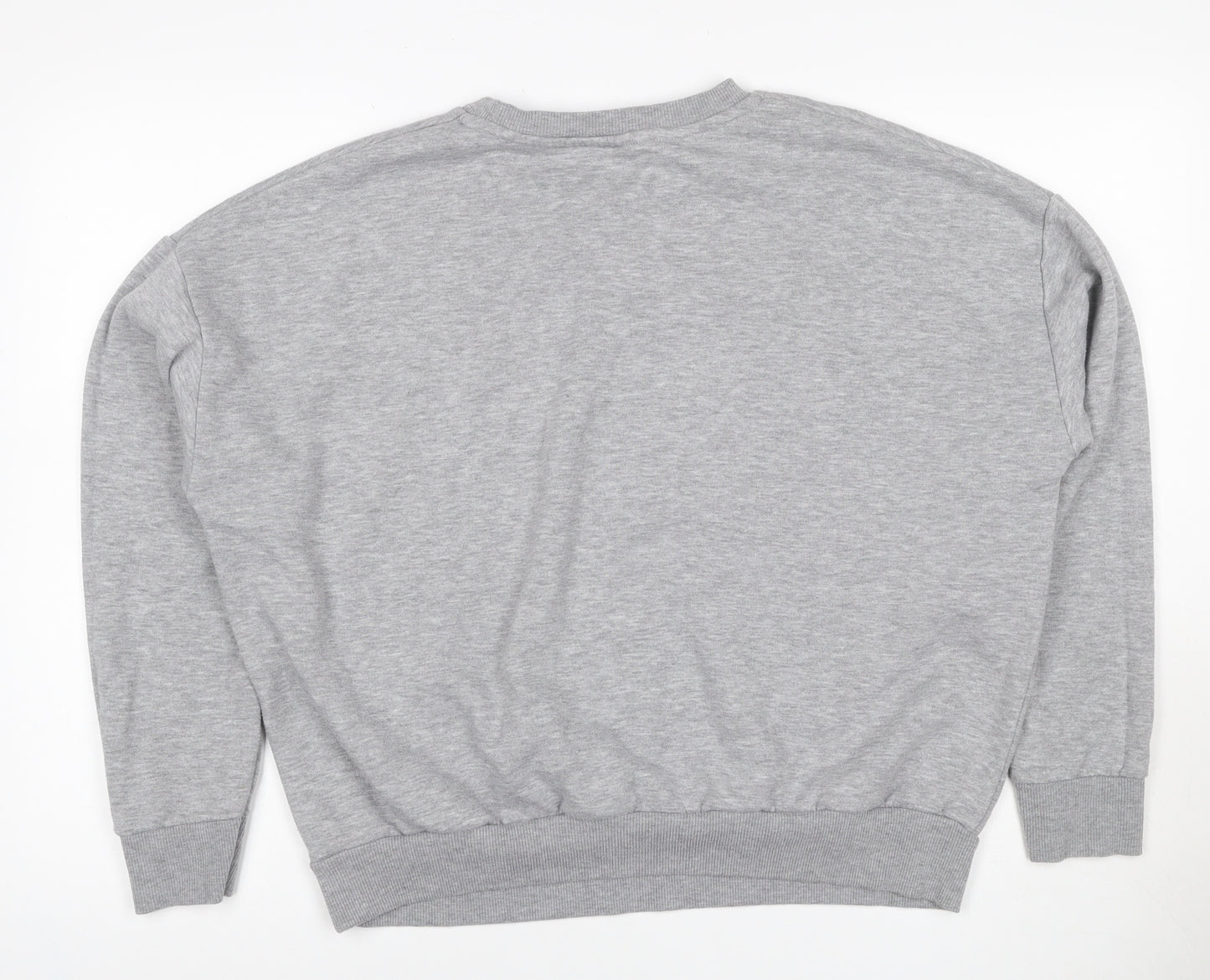 Primark Women Grey M Sex Education Graphic Print Pullover Sweatshirt