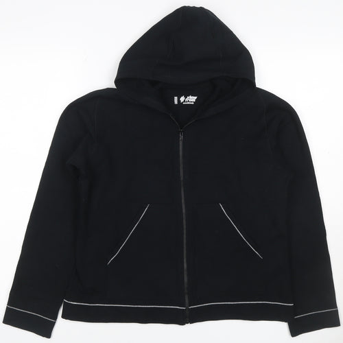 M&S View From Women’s Black UK 14 Full Zip Hooded Hoodie