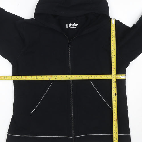 M&S View From Women’s Black UK 14 Full Zip Hooded Hoodie