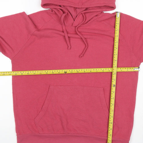 Gypsy Soul Women’s Pink Pullover Hoodie Snake Floral Graphic Drawstring