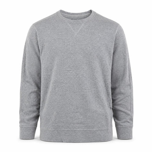Blue Harbour Men Grey L Crew Neck Pullover Cotton Sweatshirt