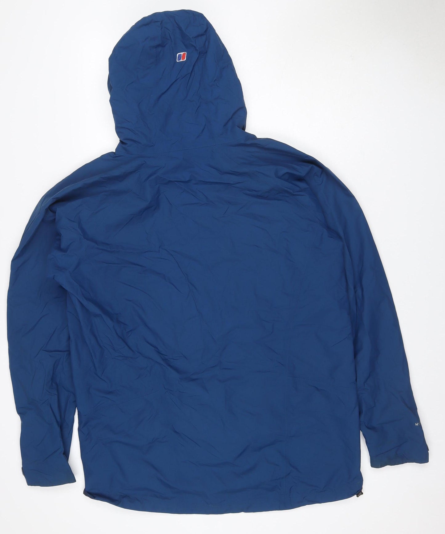 Berghaus Men's Blue M Hooded Waterproof Rain Jacket Hiking