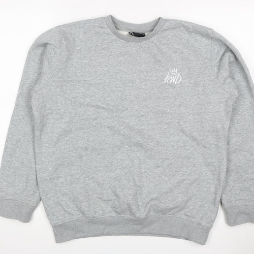 King Will Dream Boys Grey 14-15 Years Pullover Logo Sweatshirt