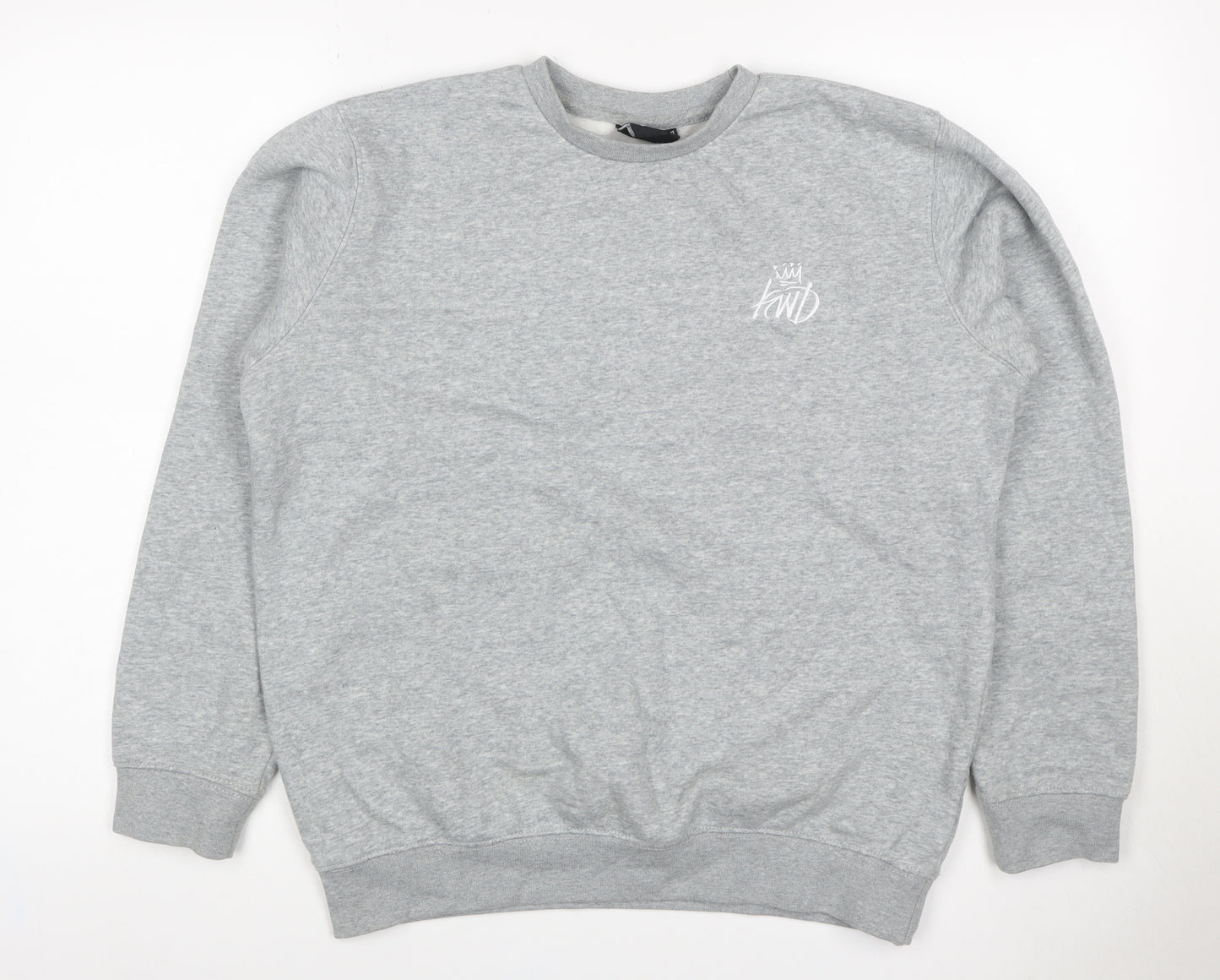 King Will Dream Boys Grey 14-15 Years Pullover Logo Sweatshirt