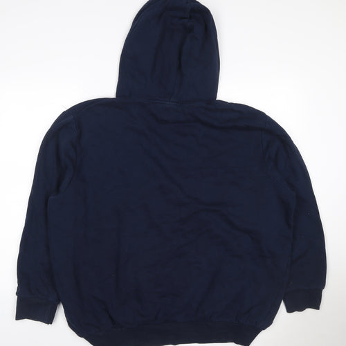 Jack & Jones Mens Navy 3XL Pullover Graphic Print Hoodie